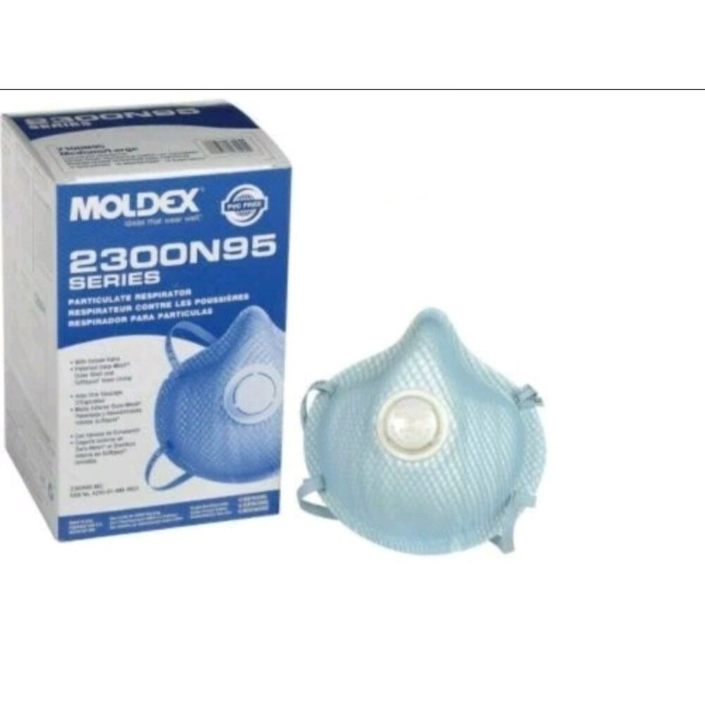 [NEW] MOLDEX 2300N95 Protective Particulate Respirator Face Mask - 11 PACK
